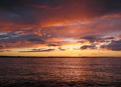 Sunrise at Castles and Islands Challenge Race 2008