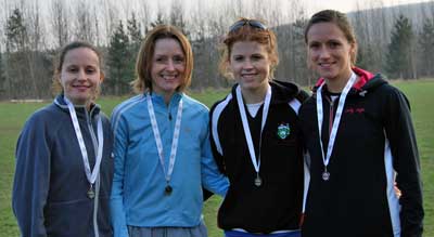  Morpeth Harriers Senior Womens 
squad at Signals Relays on Saturday 21st March