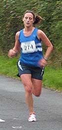 Jane Mooney at Morpeth 10k