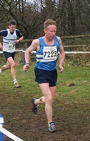 Paul Waterston in action at Alton Towers on
Saturday