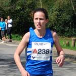 Aiveen Fox in action at Sutton Park 
on Saturday 18th April