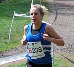Delyth James in action at Sutton 
Park on Saturday 18th April