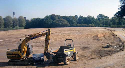 New Track Facility Under Construction