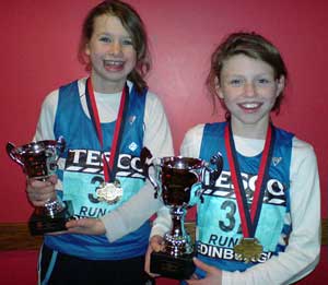 Stephanie Purvis (left) and Sarah Wilkes at Edinburgh
